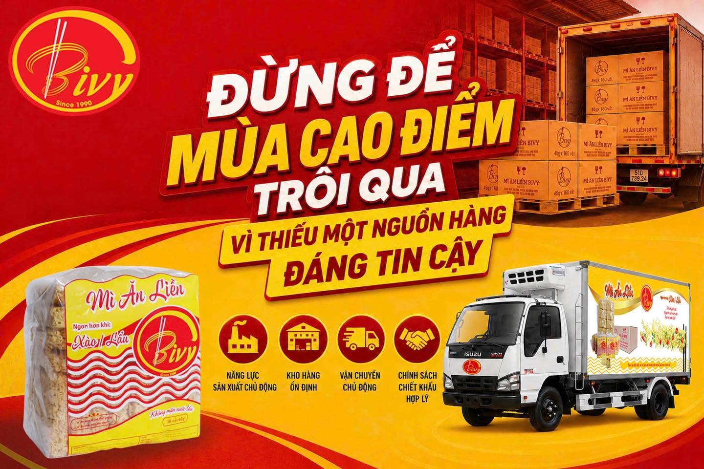 Đừng Để Mùa Cao Điểm Trôi Qua Vì Thiếu Một Nguồn Hàng Đáng Tin Cậy