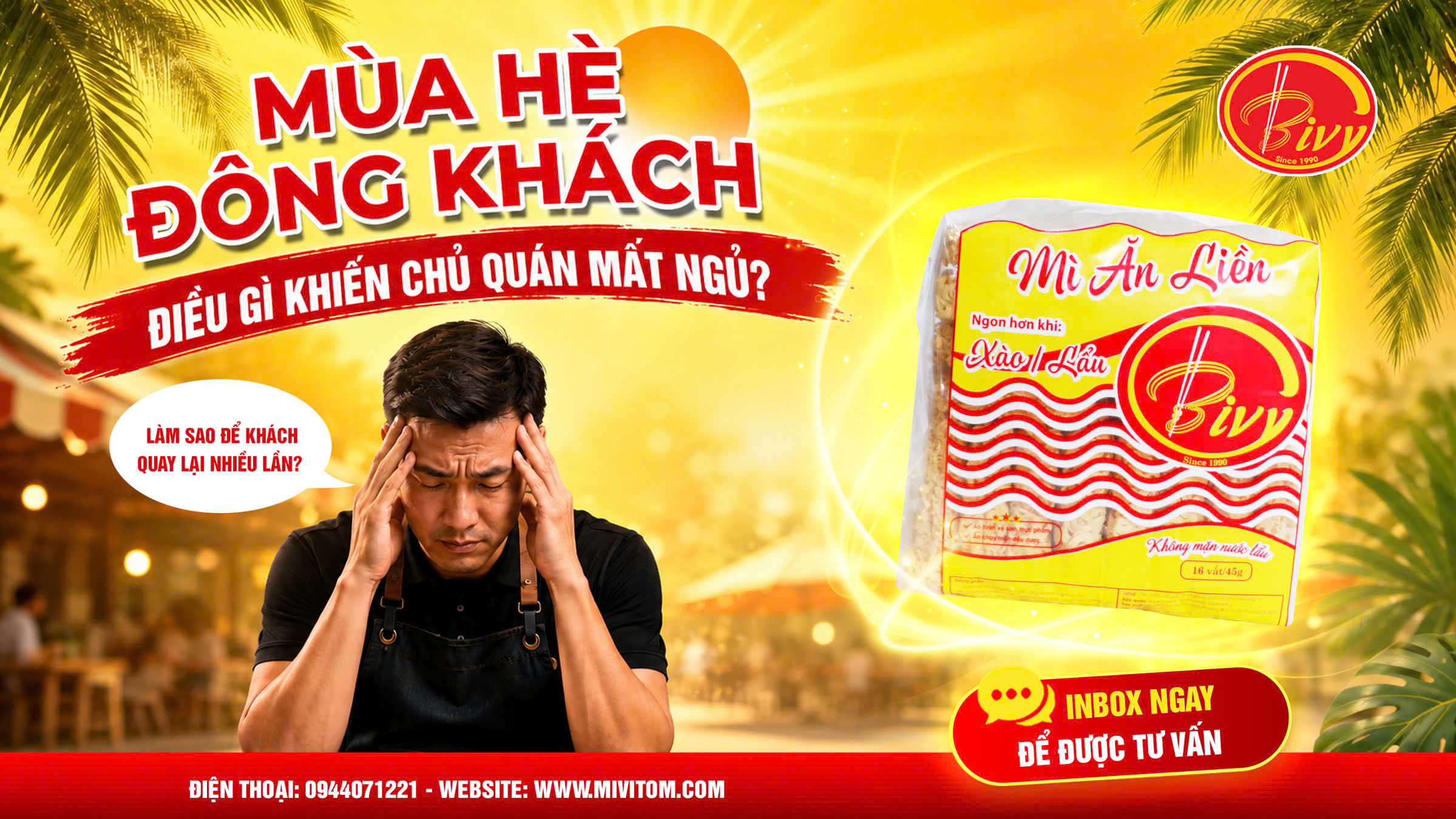 MÙA HÈ ĐÔNG KHÁCH, ĐIỀU GÌ KHIẾN CHỦ QUÁN MẤT NGỦ?