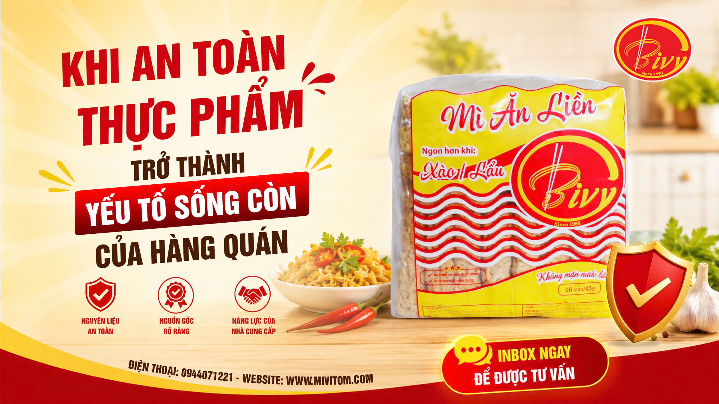 KHI AN TOÀN THỰC PHẨM TRỞ THÀNH YẾU TỐ SỐNG CÒN CỦA HÀNG QUÁN