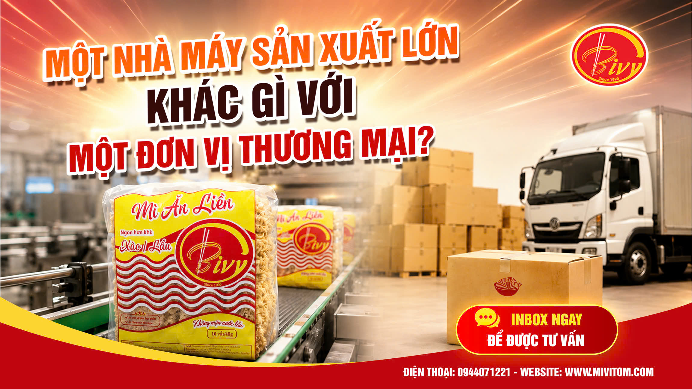 MỘT NHÀ MÁY SẢN XUẤT LỚN KHÁC GÌ VỚI MỘT ĐƠN VỊ THƯƠNG MẠI?