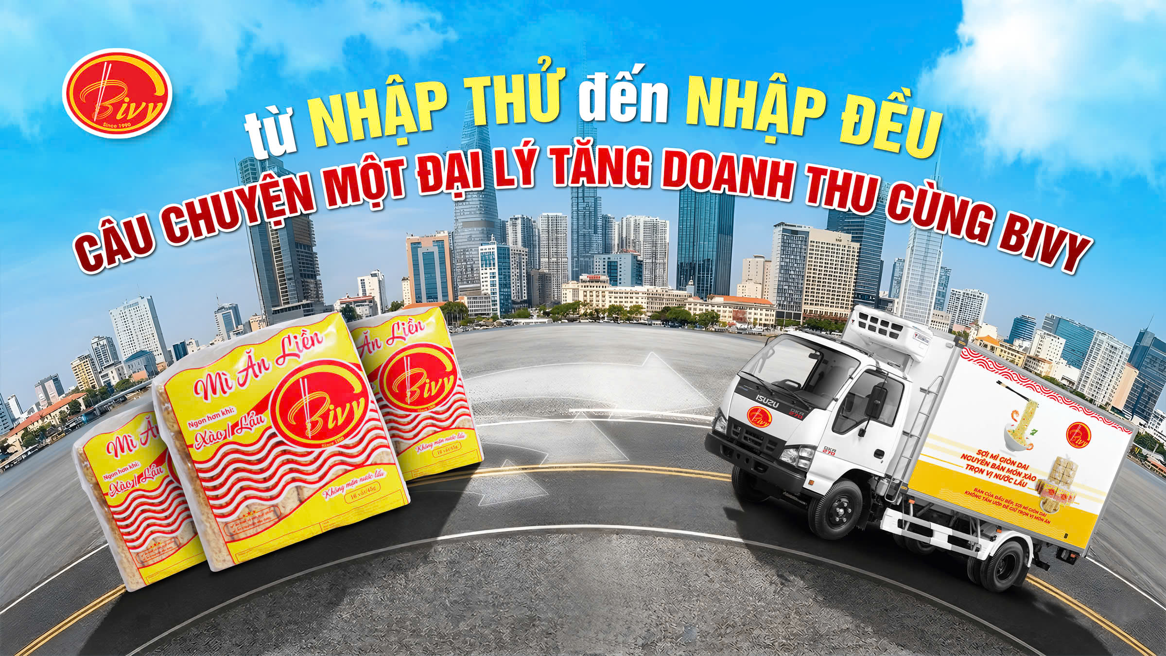 TỪ NHẬP THỬ ĐẾN NHẬP ĐỀU - CÂU CHUYỆN MỘT ĐẠI LÝ TĂNG DOANH THU CÙNG BIVY