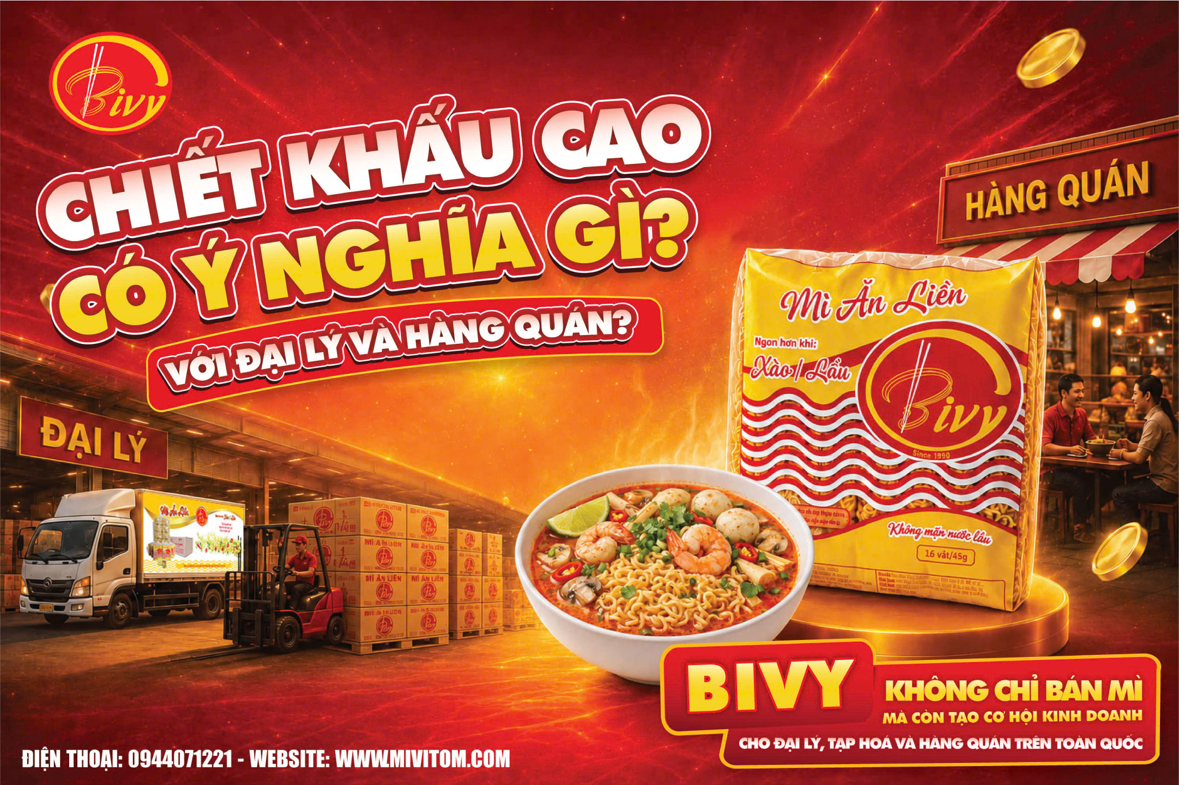 CHIẾT KHẤU CAO CÓ Ý NGHĨA GÌ VỚI ĐẠI LÝ VÀ HÀNG QUÁN?