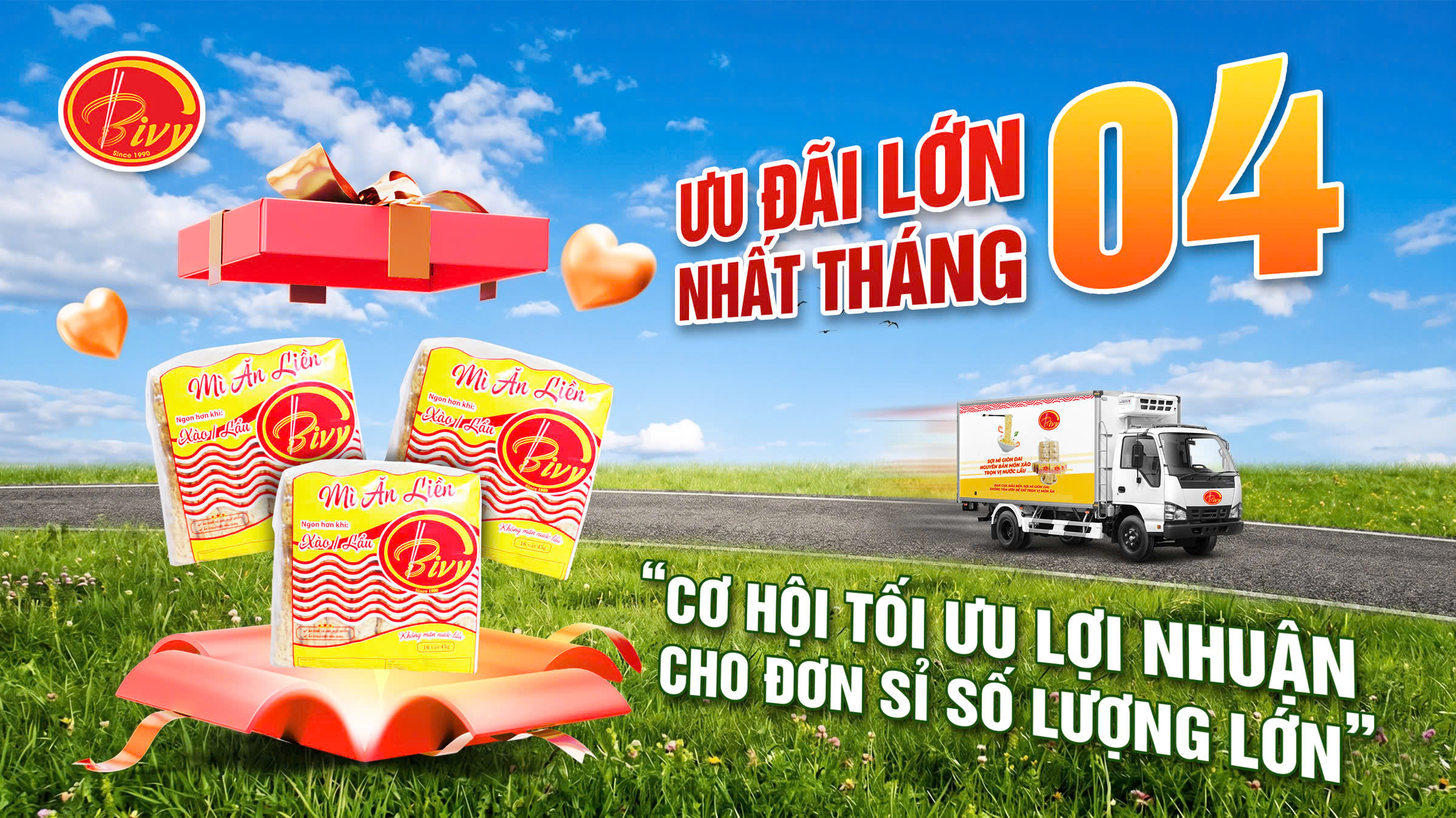 ƯU ĐÃI LỚN NHẤT THÁNG 04 - CƠ HỘI TỐI ƯU LỢI NHUẬN CHO ĐƠN SỈ SỐ LƯỢNG LỚN