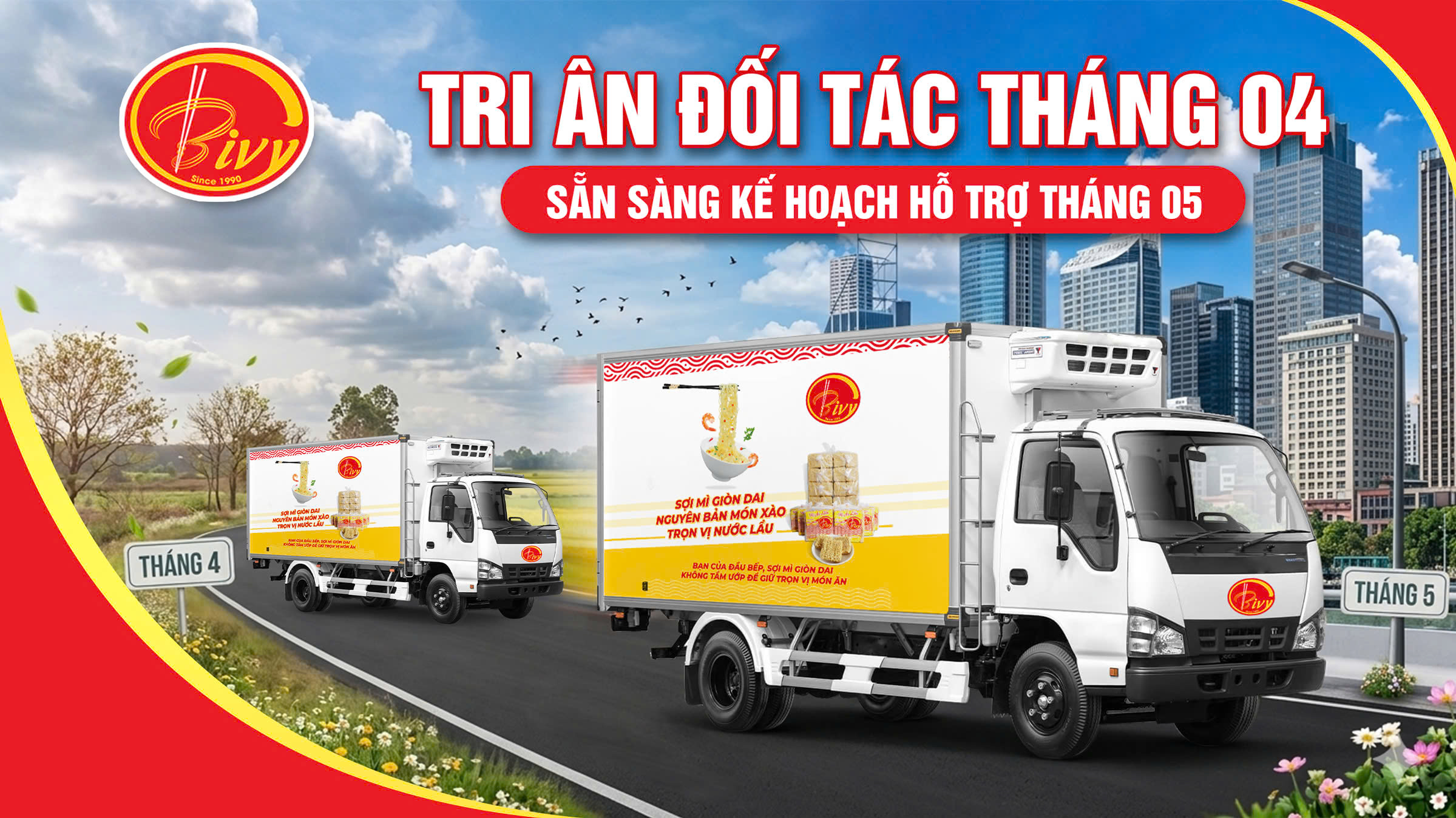 TRI ÂN ĐỐI TÁC THÁNG 04 - SẴN SÀNG KẾ HOẠCH HỖ TRỢ THÁNG 05