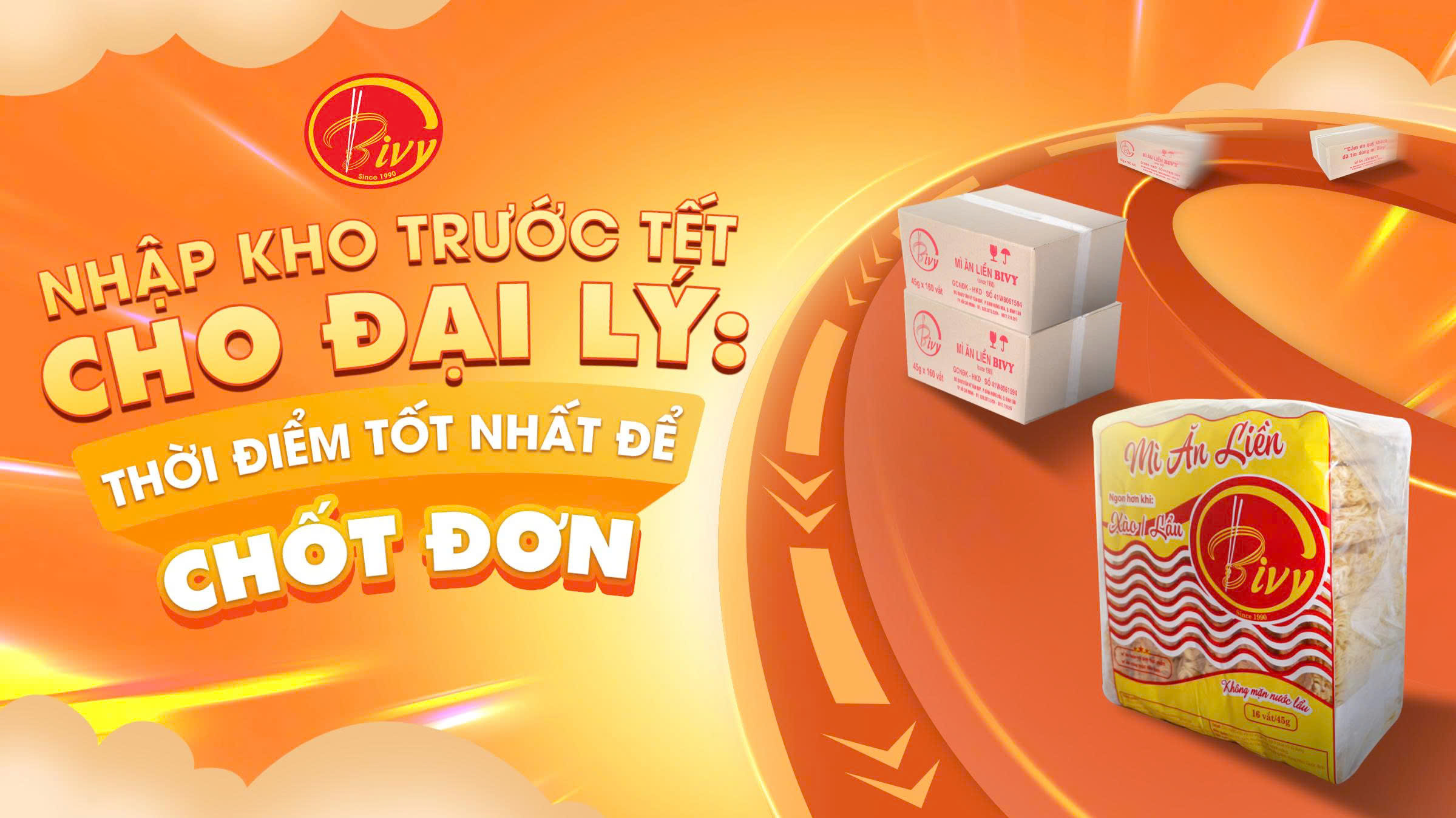 THỜI ĐIỂM TỐT NHẤT ĐỂ NHẬP KHO TẾT - ĐỪNG CHỜ ĐẾN PHÚT CUỐI